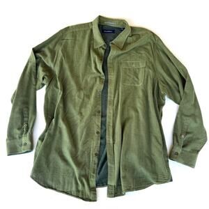 Tommy Bahama Green Button-Up Long-Sleeve Shirt